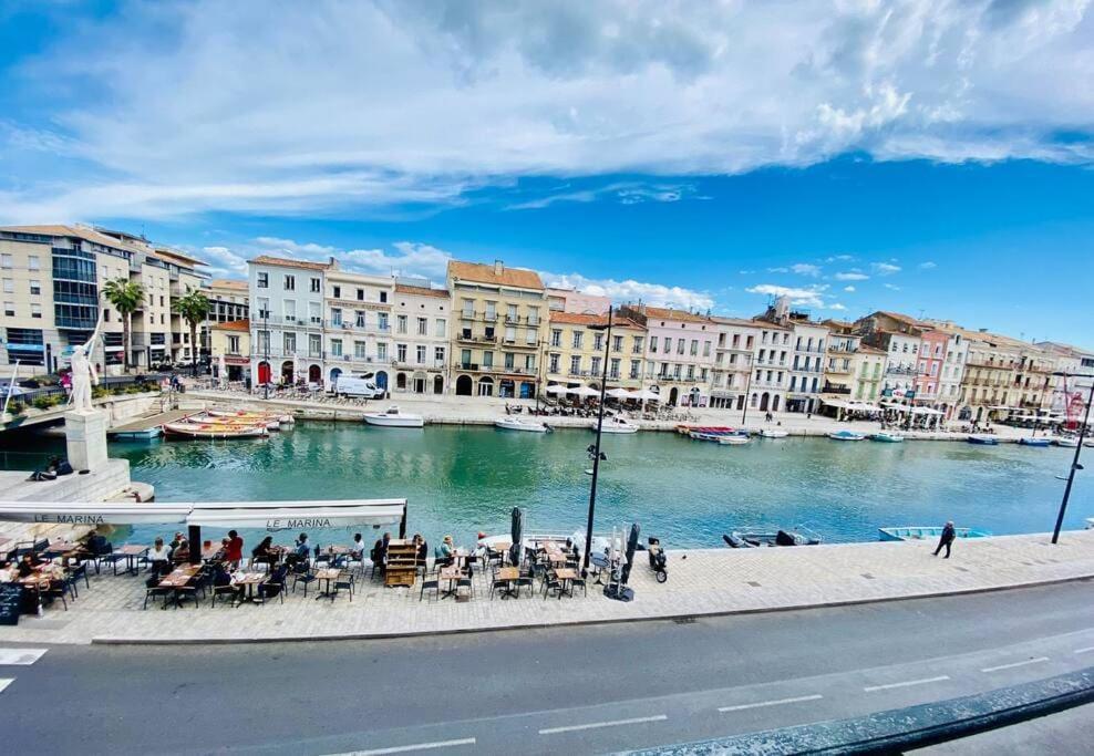 "Royal" Magnifique Appartement Avec Vue Sur Le Cadre Royal Sète Exterior foto
