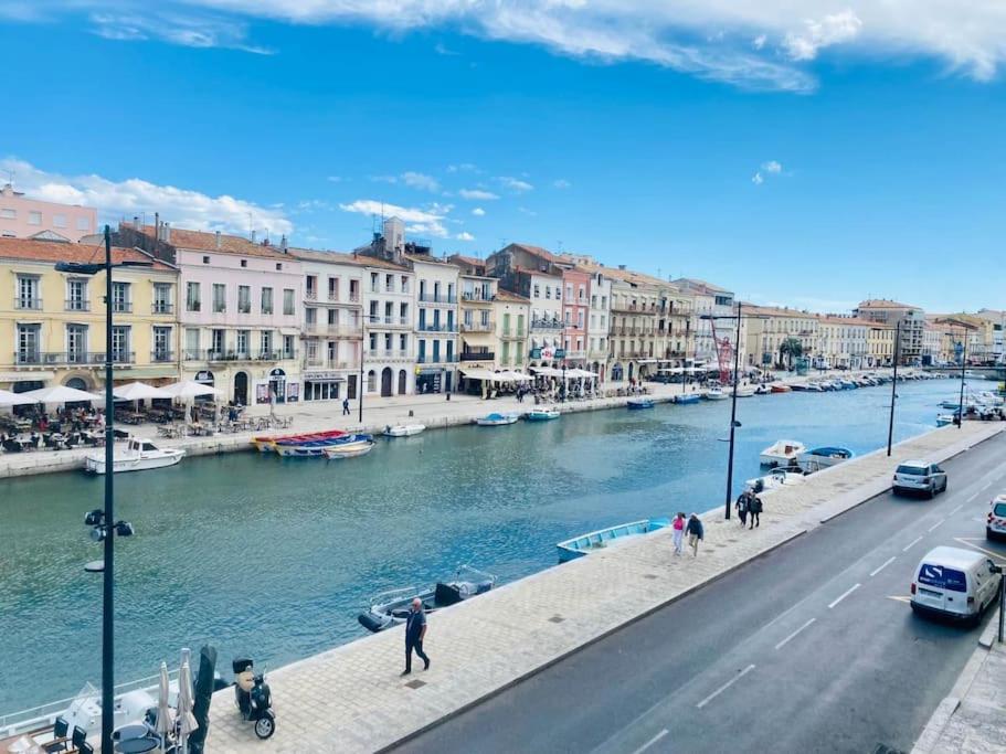 "Royal" Magnifique Appartement Avec Vue Sur Le Cadre Royal Sète Exterior foto