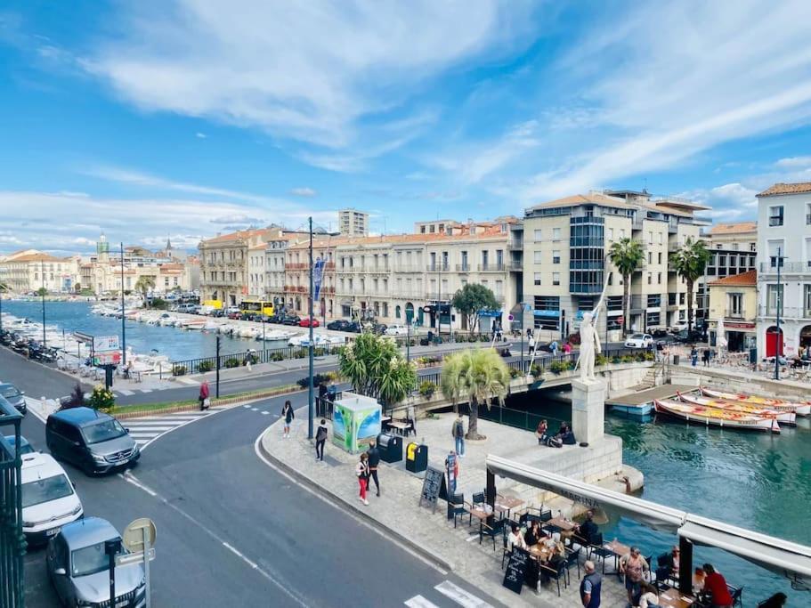 "Royal" Magnifique Appartement Avec Vue Sur Le Cadre Royal Sète Exterior foto